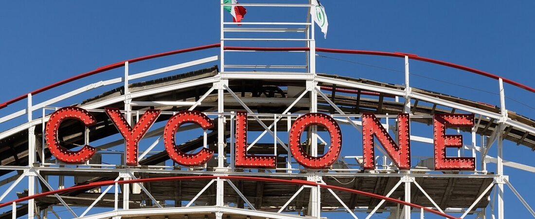 The Cyclone Roller Coaster (The Warriors)