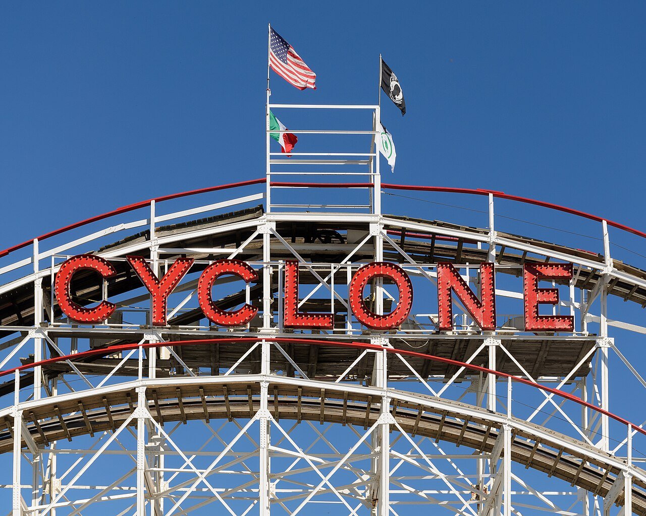 The Cyclone Roller Coaster (The Warriors)
